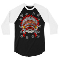 Indigenous American Shorthair T  Shirt Indigenous American Shorthair N 3/4 Sleeve Shirt | Artistshot