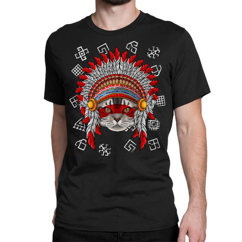 Indigenous American Shorthair T  Shirt Indigenous American Shorthair N Classic T-shirt by sengeryasmin | Artistshot