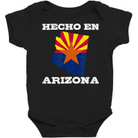 Hecho En Arizona. American Grown With Latin Roots T Shirt Baby Bodysuit | Artistshot