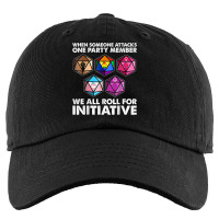 When Someone Attacks One Party Member We Roll For Initiative T Shirt Kids Cap | Artistshot