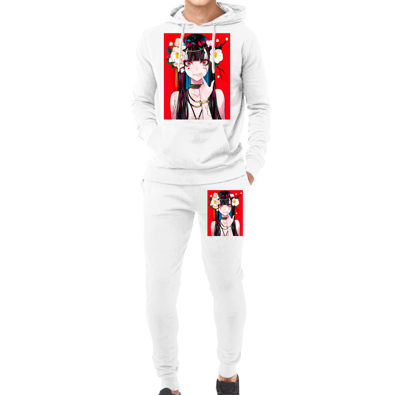 Anime Girl Japanese Aesthetic Anime Otaku Gift Classic Hoodie & Jogger set by PODCUSTOM | Artistshot