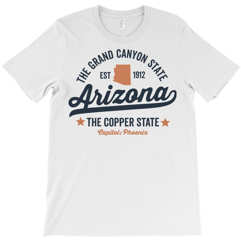 Arizona Vintage Sports Design Copper State Long Sleeve T Shirt T-shirt | Artistshot