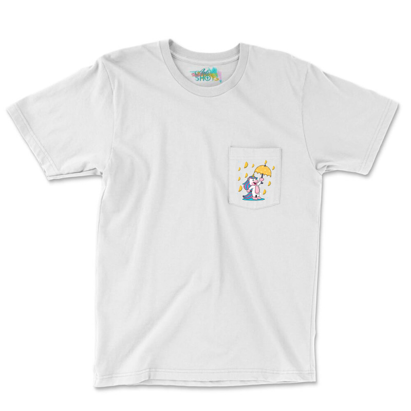 Cinco De Mayo Tee Raining Tacos Unicorn Lover Umbrella Premium Pocket T-shirt | Artistshot