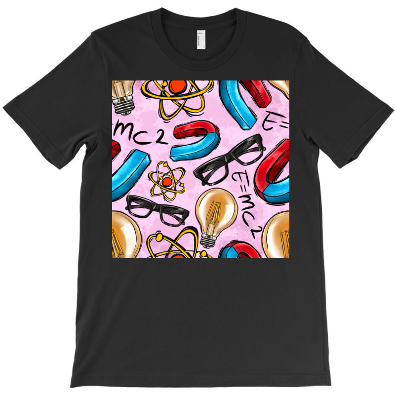 Physics Seamless Pattern T-shirt | Artistshot