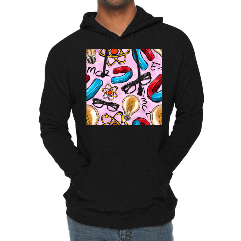 Physics Seamless Pattern Lightweight Hoodie | Artistshot