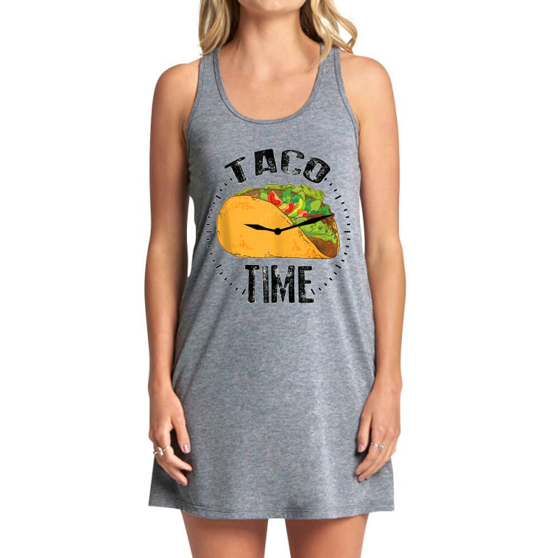 Taco Time  Cool Cinco De Mayo Mex Foods Funny Gift Tank Top Tank Dress by James William | Artistshot