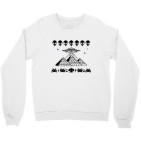 Pyramid T Shirt Ufo T Shirt Space Invaders T Shirt Area 51 Shirt Alien Crewneck Sweatshirt | Artistshot