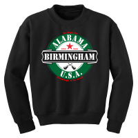 Birmingham Alabama Usa United States Vacation Souvenir Pullover Hoodie Youth Sweatshirt | Artistshot