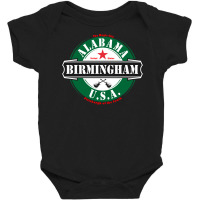 Birmingham Alabama Usa United States Vacation Souvenir Pullover Hoodie Baby Bodysuit | Artistshot