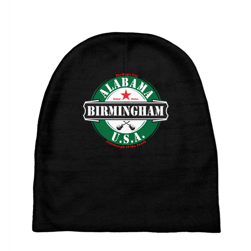 Birmingham Alabama Usa United States Vacation Souvenir Pullover Hoodie Baby Beanies by adrienskradski | Artistshot