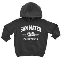 San Mateo California Ca Vintage State Athletic Style T Shirt Toddler Hoodie | Artistshot