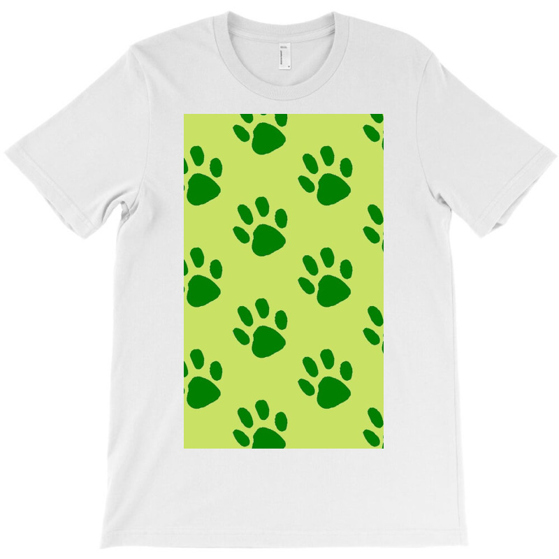 Beast Boy Paw Print (multiple) T-Shirt by Abregooi | Artistshot