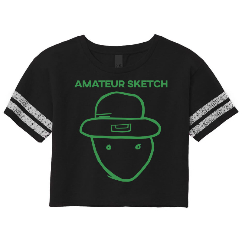 Amateur Leprechaun Sketch Mobile Alabama St Patrick's Day Long Sleeve Scorecard Crop Tee by jacolepachew | Artistshot