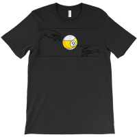 Billiard Ball Yellow 9 Billiard Player For Pool Billiards T Shirt T-shirt | Artistshot