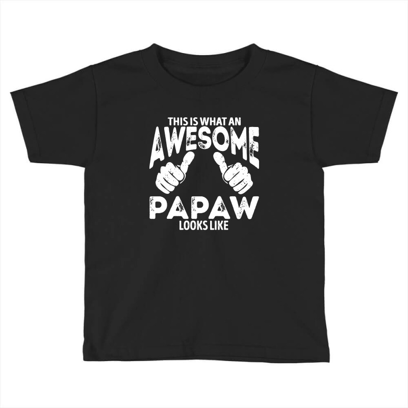 Awesome Papaw Looks Like Toddler T-shirt | Artistshot