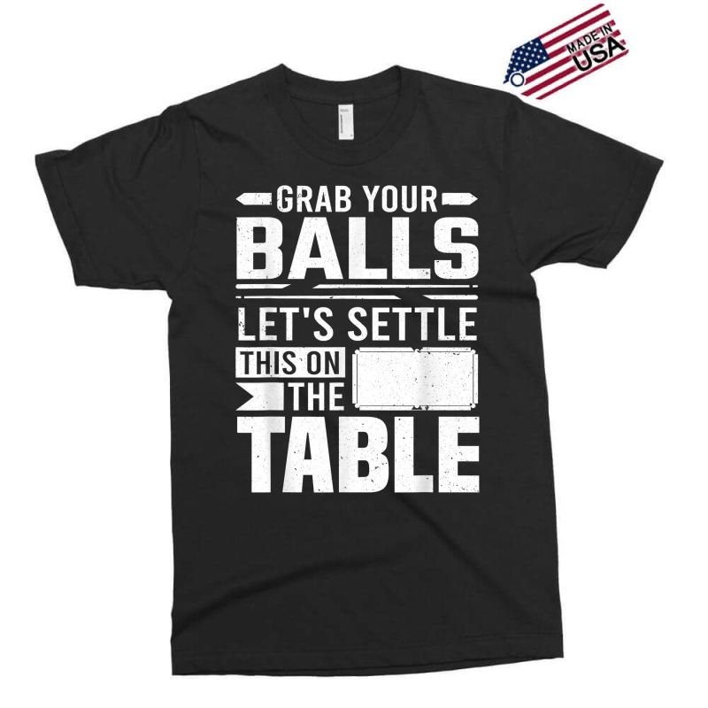 Billiard Let's Settle This On The Table Billiards Player T Shirt Exclusive T-shirt | Artistshot