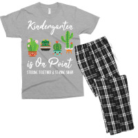 Kindergarten Is On Point Sticking Toget T  Shirt Kindergarten Is On Po Men's T-shirt Pajama Set | Artistshot