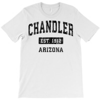 Chandler Arizona Az Vintage Sports Design Black Design Tank Top T-shirt | Artistshot