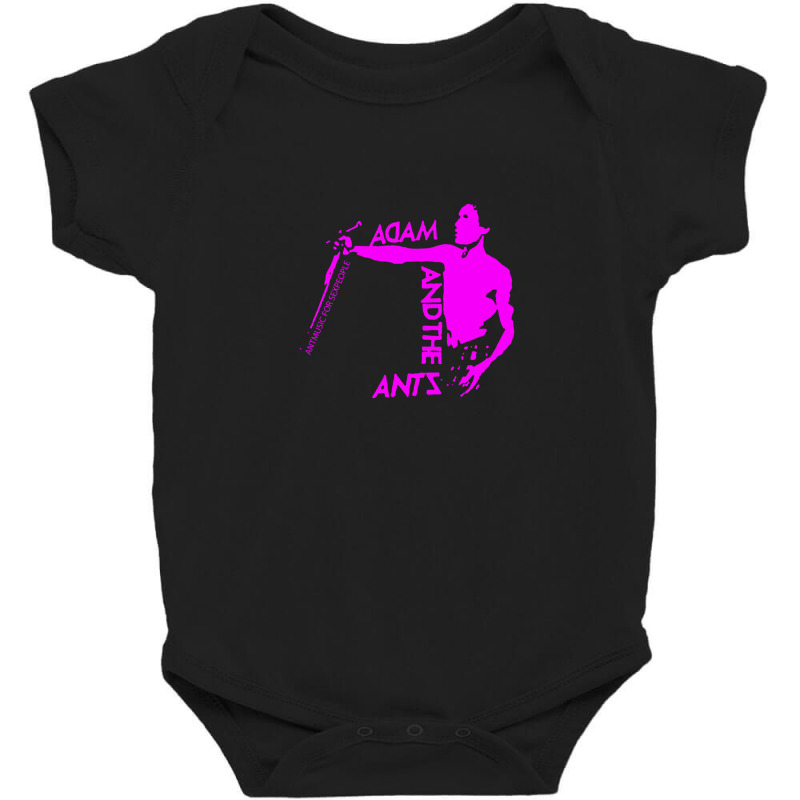 Adam And Funny Trend New The Ants Ants Invasion Tour 1980 Baby Bodysuit by iriana1 | Artistshot