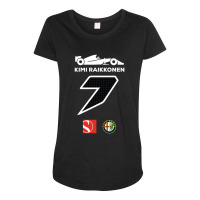 Kimi Raikkonen Maternity Scoop Neck T-shirt | Artistshot