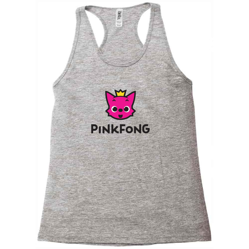 Pink Fong Cute Baby Racerback Tank by coşkun | Artistshot