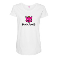 Pink Fong Cute Baby Maternity Scoop Neck T-shirt | Artistshot