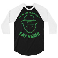 Amateur Leprechaun Sketch Mobile Alabama St Patrick's Shirt Long Sleev 3/4 Sleeve Shirt | Artistshot