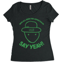 Amateur Leprechaun Sketch Mobile Alabama St Patrick's Shirt Long Sleev Women's Triblend Scoop T-shirt | Artistshot