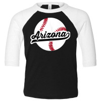 Arizona Baseball Vintage Pride Love City Tank Top Toddler 3/4 Sleeve Tee | Artistshot