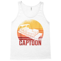 Funny Boating Captoon Pontoon Captain Pontoon Boat Vintage Tank Top Tank Top | Artistshot