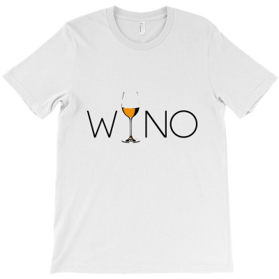 Wino Wine Lover Glass T-shirt Designed By Intan Santana
