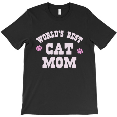 World's Best Cat Mom T-shirt Designed By Intan Santana