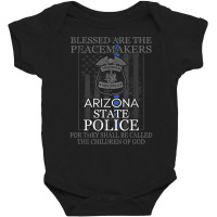 Arizona Highway Patrol Police Support Peacemakers Baby Bodysuit | Artistshot