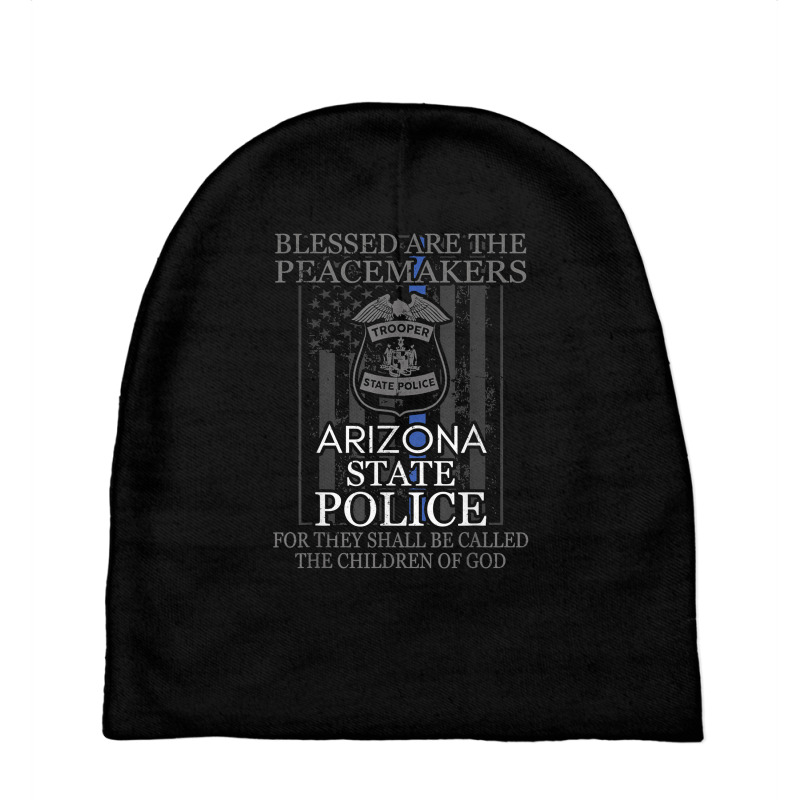 Arizona Highway Patrol Police Support Peacemakers Baby Beanies | Artistshot