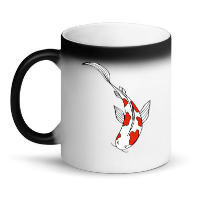 Bright Fun Koi Fish Magic Mug Designed By Teez