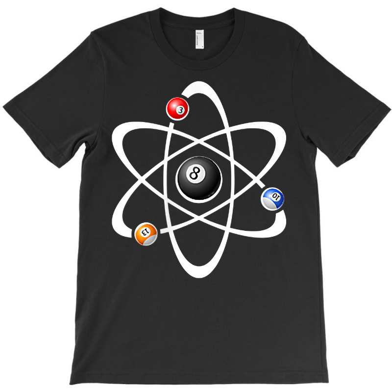 Billiards Pool Hall Sport T Shirt Pocket Atom Science Nerd T-shirt | Artistshot