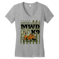 Military Working Dogs K9 Unit Shirt Women's V-neck T-shirt | Artistshot