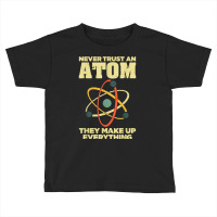 Funny Atom Art Men Women Stem Molecule Chemistry Teacher T Shirt Toddler T-shirt | Artistshot