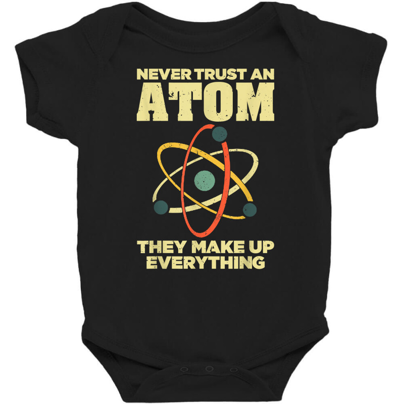 Funny Atom Art Men Women Stem Molecule Chemistry Teacher T Shirt Baby Bodysuit by morelypylagertq | Artistshot