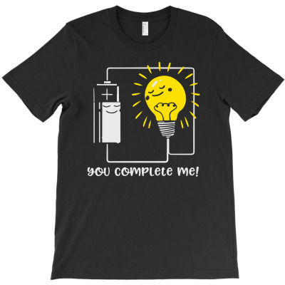 You Complete Me T-shirt Designed By Intan Santana