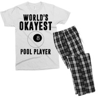 Billiards Worlds Okayest Pool Player 8 Ball T Shirt Men's T-shirt Pajama Set | Artistshot