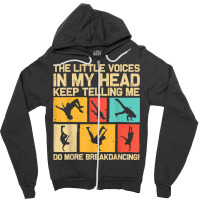 Cool Breakdancing For Men Women Hip Hop Dance Break Dancing T Shirt Zipper Hoodie | Artistshot