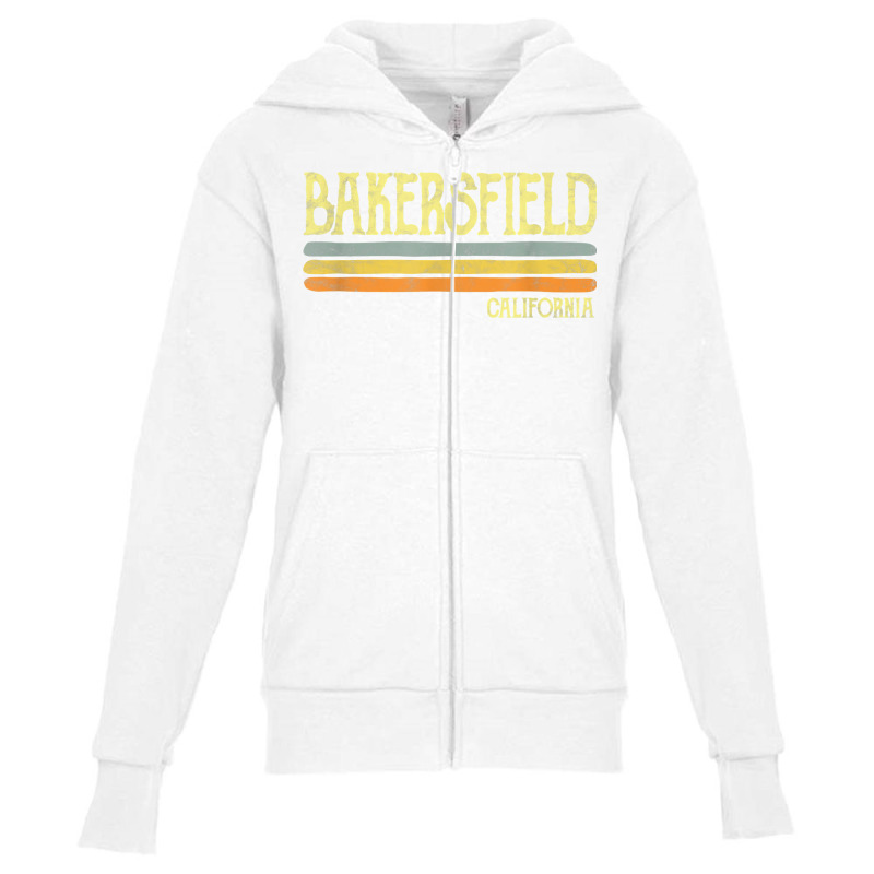 Vintage Bakersfield California Ca T Shirt Love Gift Souvenir Youth Zipper Hoodie by rainandehay | Artistshot