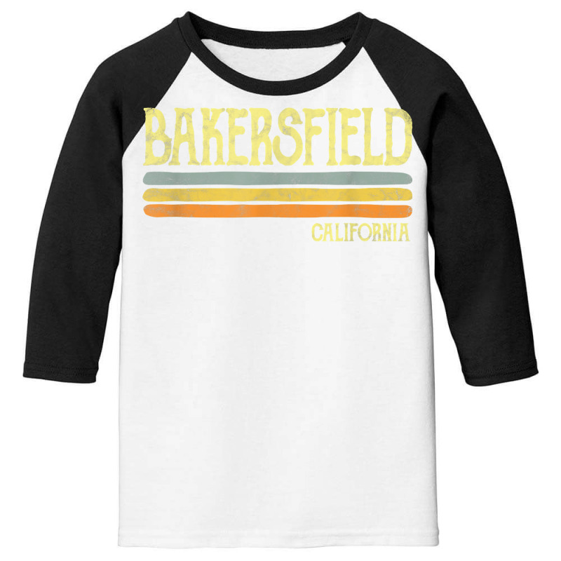 Vintage Bakersfield California Ca T Shirt Love Gift Souvenir Youth 3/4 Sleeve by rainandehay | Artistshot