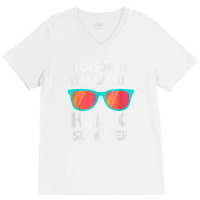 Goodbye 4th Grade Hello Summer Fourth Grade Graduate V-neck Tee | Artistshot