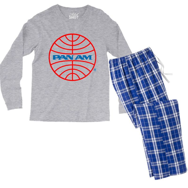 America Plane Merchendise Men's Long Sleeve Pajama Set | Artistshot