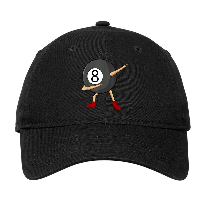 Dabbing 8 Ball Pool Billiards Player Boy T Shirt Adjustable Cap | Artistshot