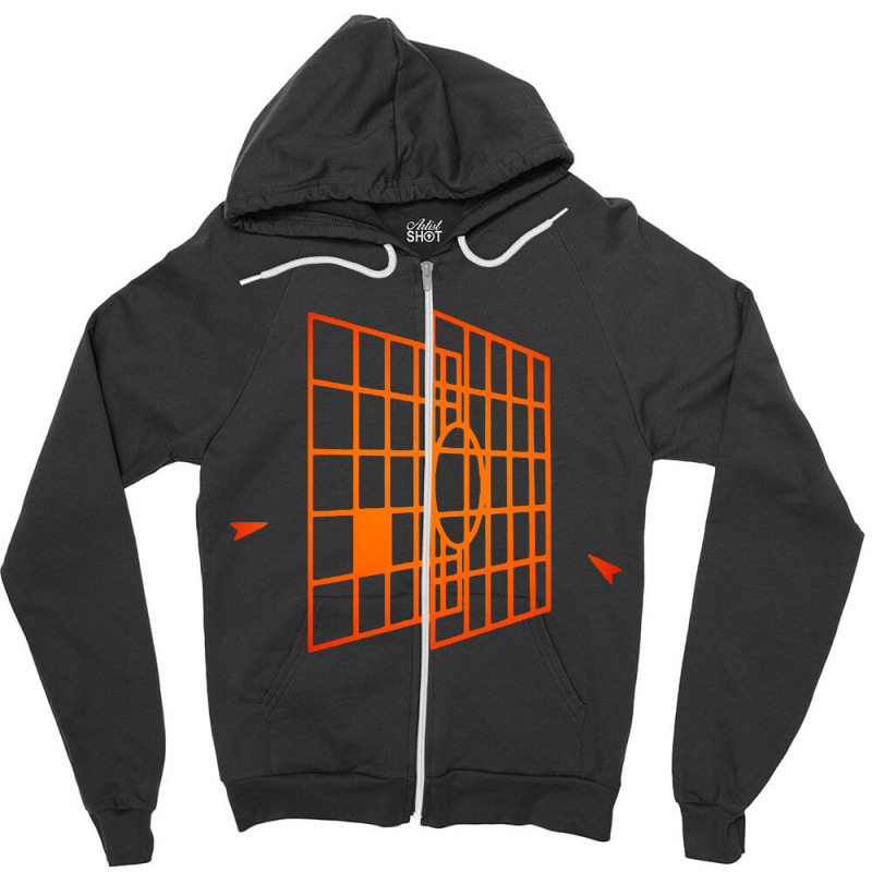 Millennium Falcon Targeting Computer Zipper Hoodie by lylolyla | Artistshot