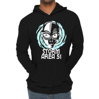 Storm Area 51 Alien For Dark Lightweight Hoodie | Artistshot