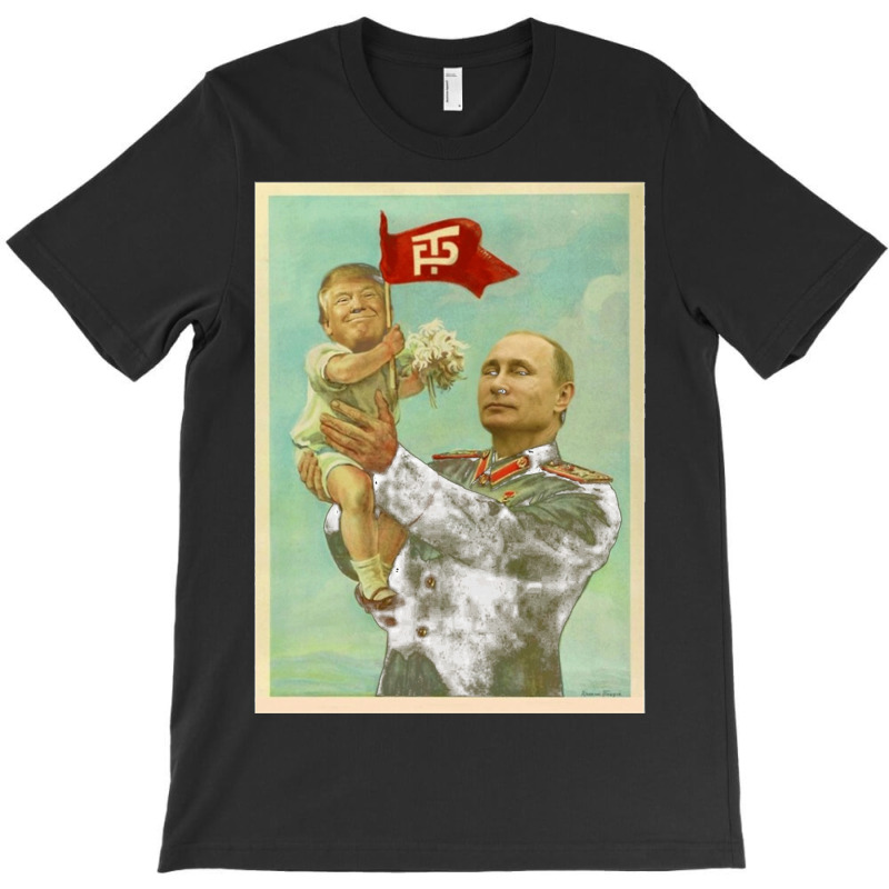 Baby Trump With Putin T-shirt | Artistshot